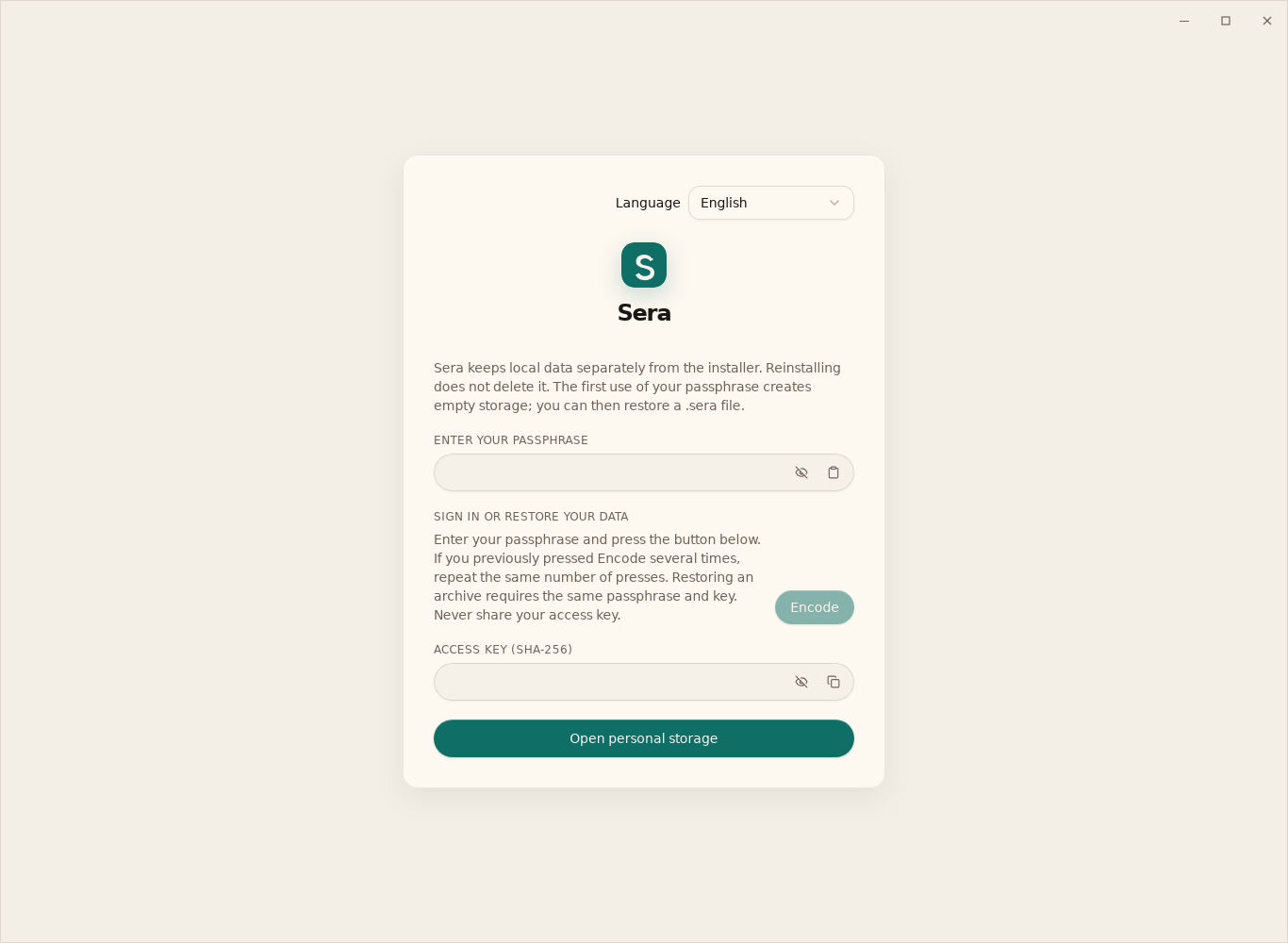 Language before sign-in